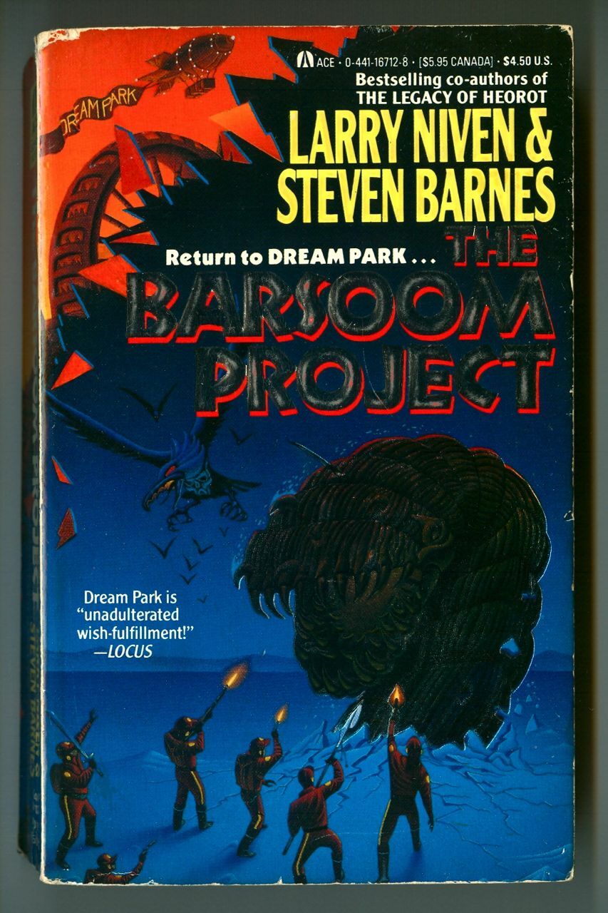 The BARSOOM PROJECT by Larry Niven & Steven Barnes! Vintage 1989 ACE Paperback!