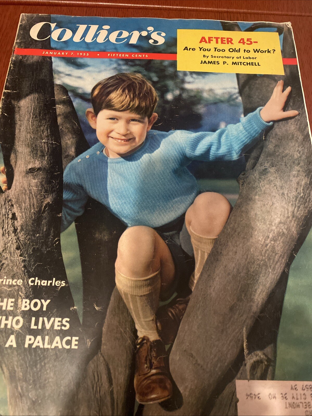 COLLIER’S MAGAZINE 7 JANUARY 1955 NEWS GENERAL INTEREST – PRINCE CHARLES