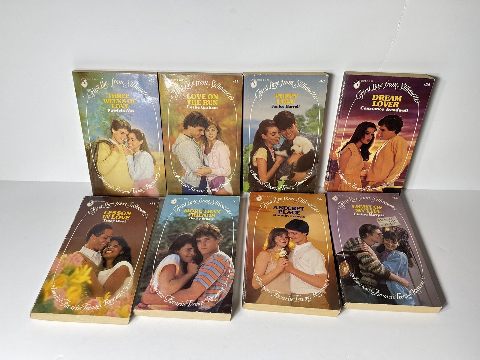 First Love From Silhouette Vintage 80’s LOT of 9 Teen Romance YA Books #BR2