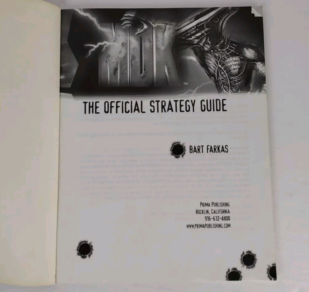 MDK Official Primas Strategy Guide