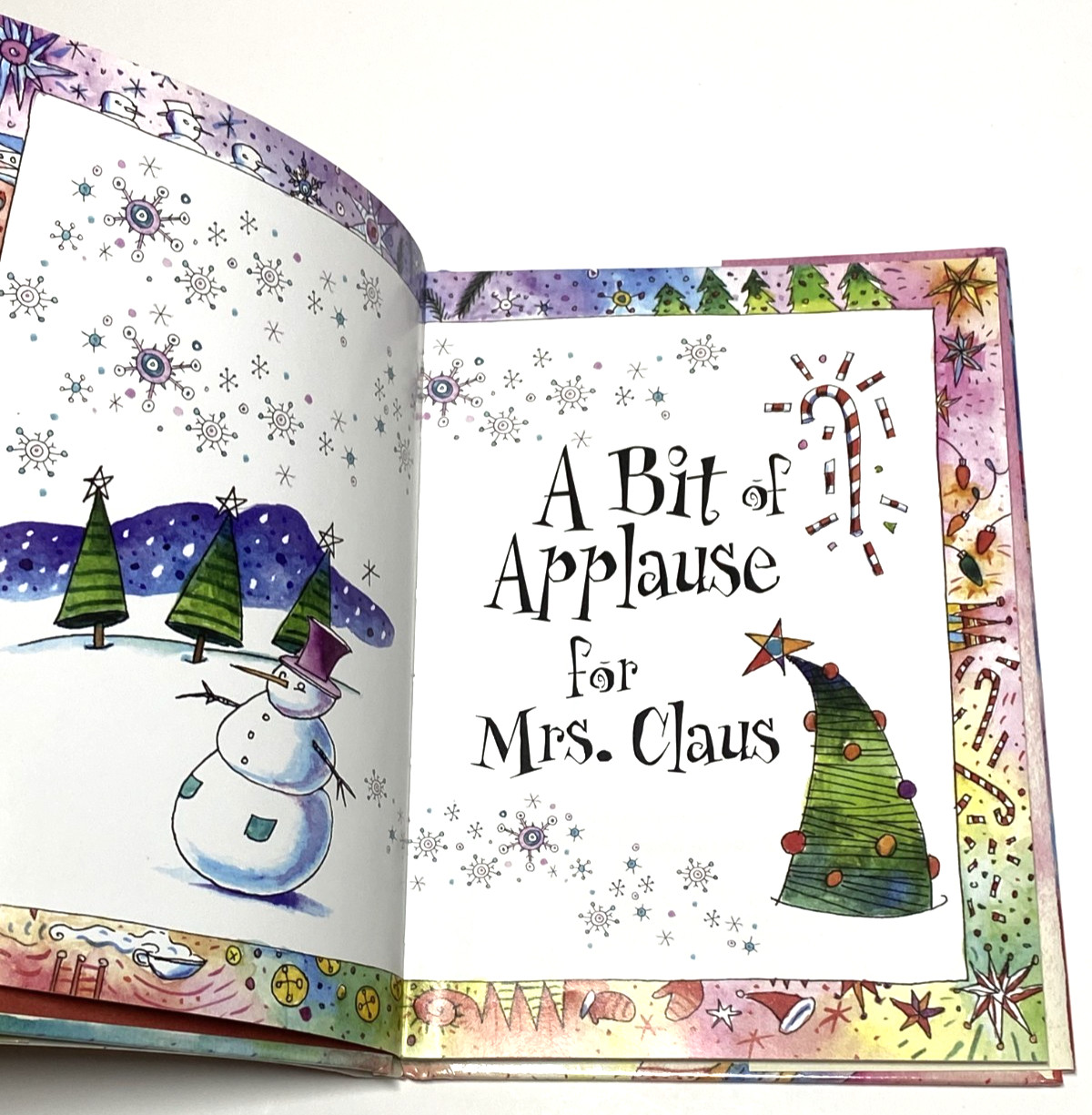 A Bit Of Applause For Mrs. Claus Book Jeannie Schick-Jacobowitz 2003