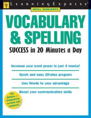Vocabulary & Spelling Success in 20 Minutes a Day, 4th Edition: 4th E – GOOD