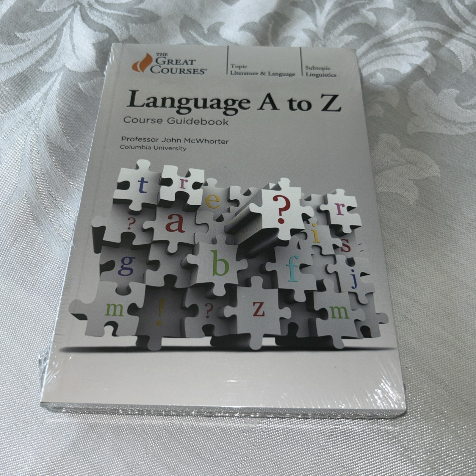 Great Courses-Language A to Z by John McWhorter 2020, 2 DVDs & GBook BRAND NEW