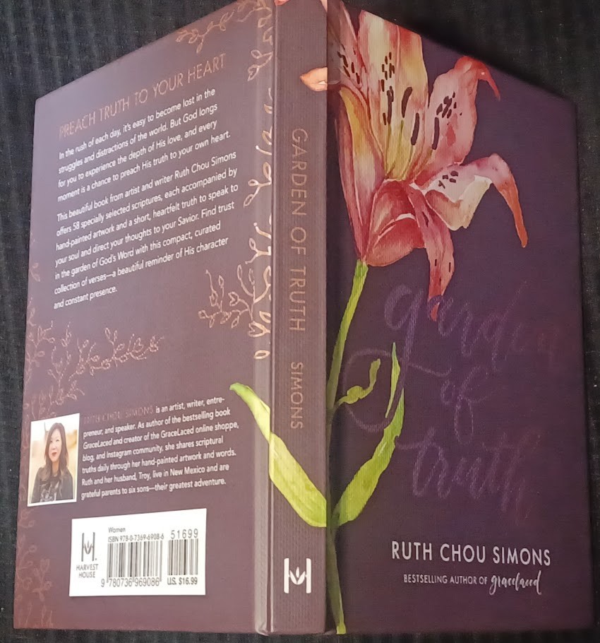 Garden of Truth (2018 Hardcover) Christian Devotional, Illustrated Scripture