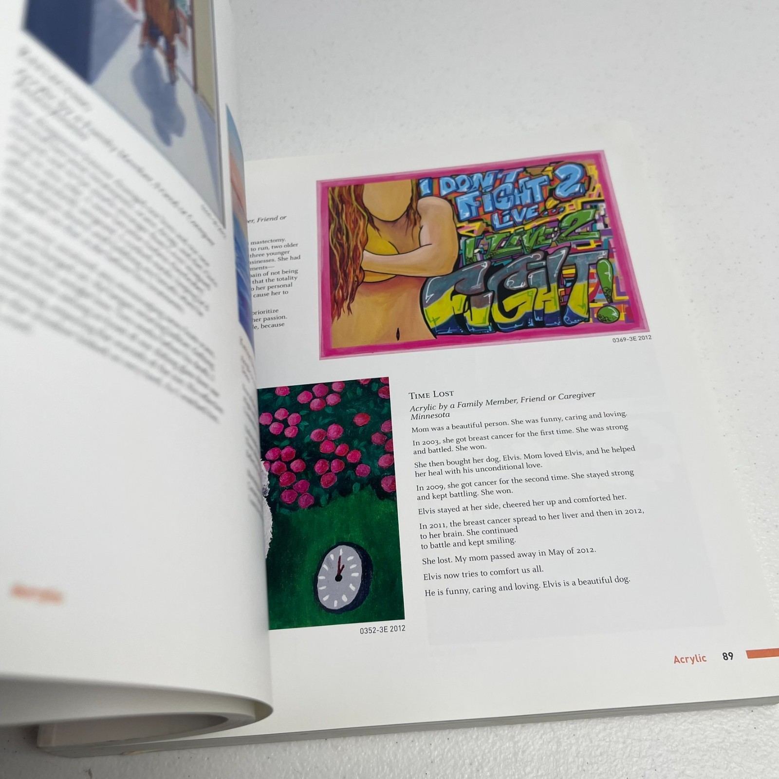 Lilly Oncology on Canvas – 2012 Art NCCS pb book