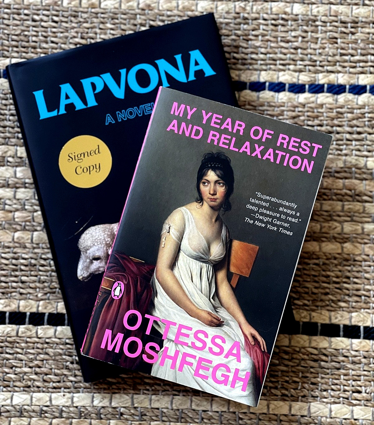 Ottessa Moshfegh / LAPVONA Signed 1st Ed 2022 + My Year Of Rest And Relaxation
