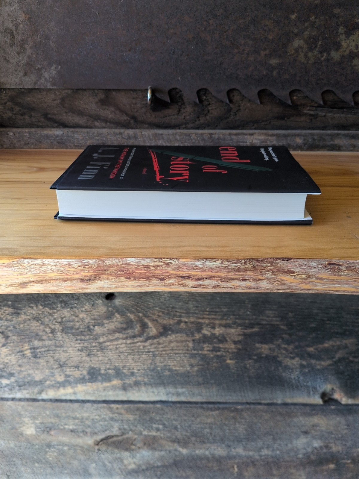 End of Story A.J. Finn Hardcover 1st Edition 1st Print 2024 Mystery Thriller