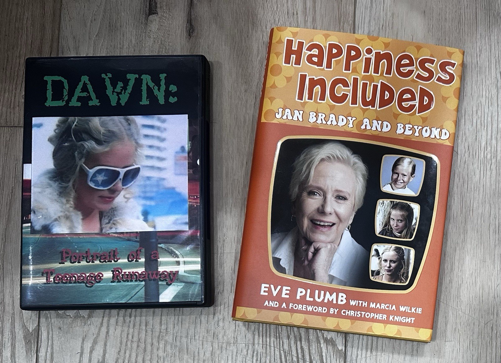 EVE PLUMB SIGNED Happiness Included: Jan Brady + Dawn: Teenage Runaway DVD FREE!