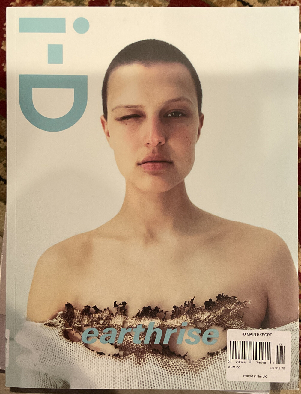 i-D No. 368 EARTHRISE Issue Summer 2022 VITTORIA CERETTI Celine Ralph No WAR Ukr