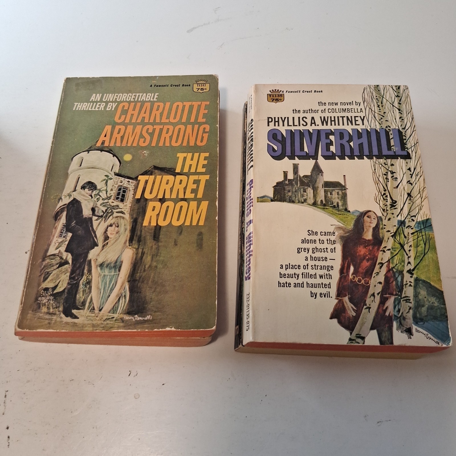 Lot of 23 Vintage Gothic Romance Paperbacks Mary Stewart Whitney Holt 1960s 70s