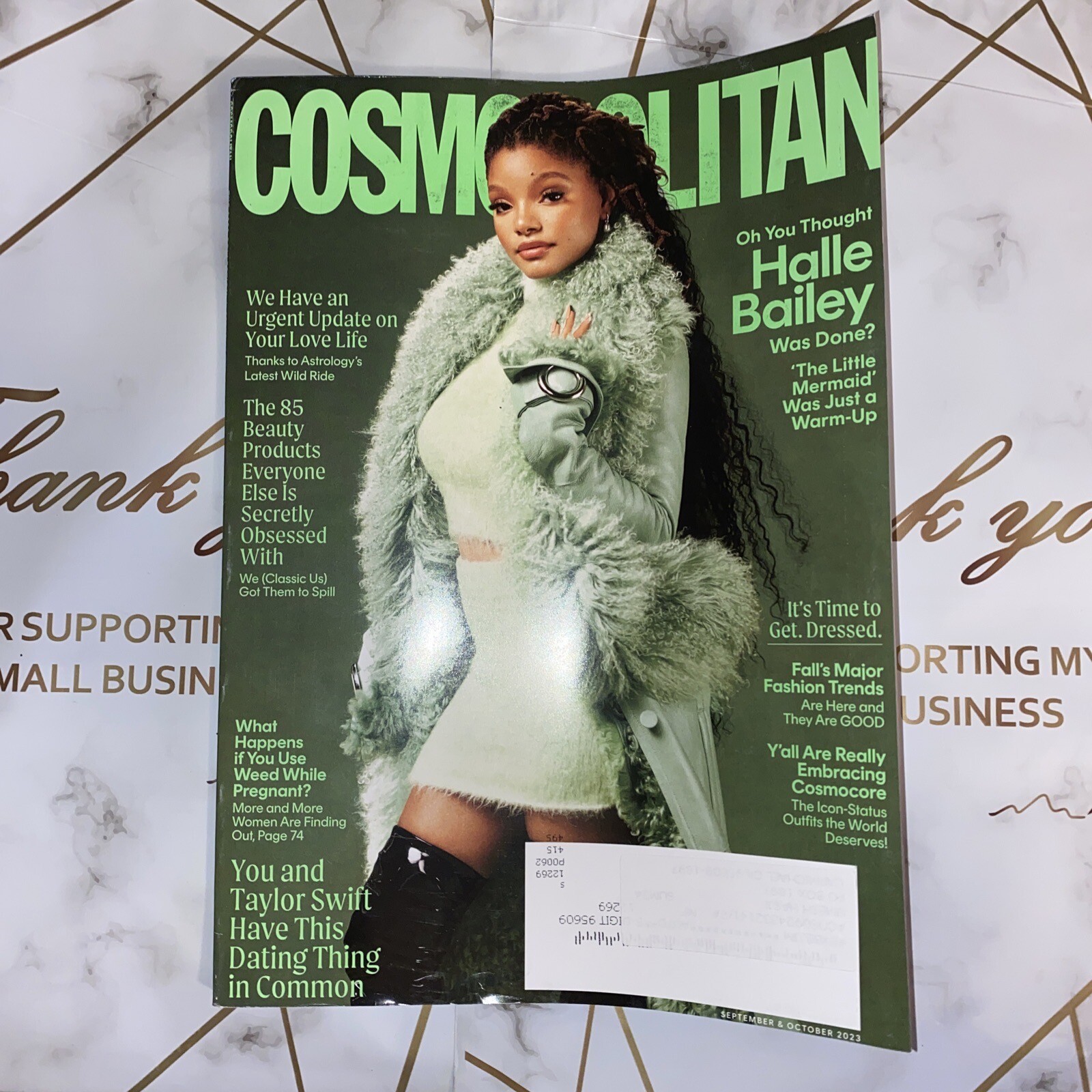 Cosmopolitan Magazine September & October 2023 Issue HALLE BAILEY 118 PAGES