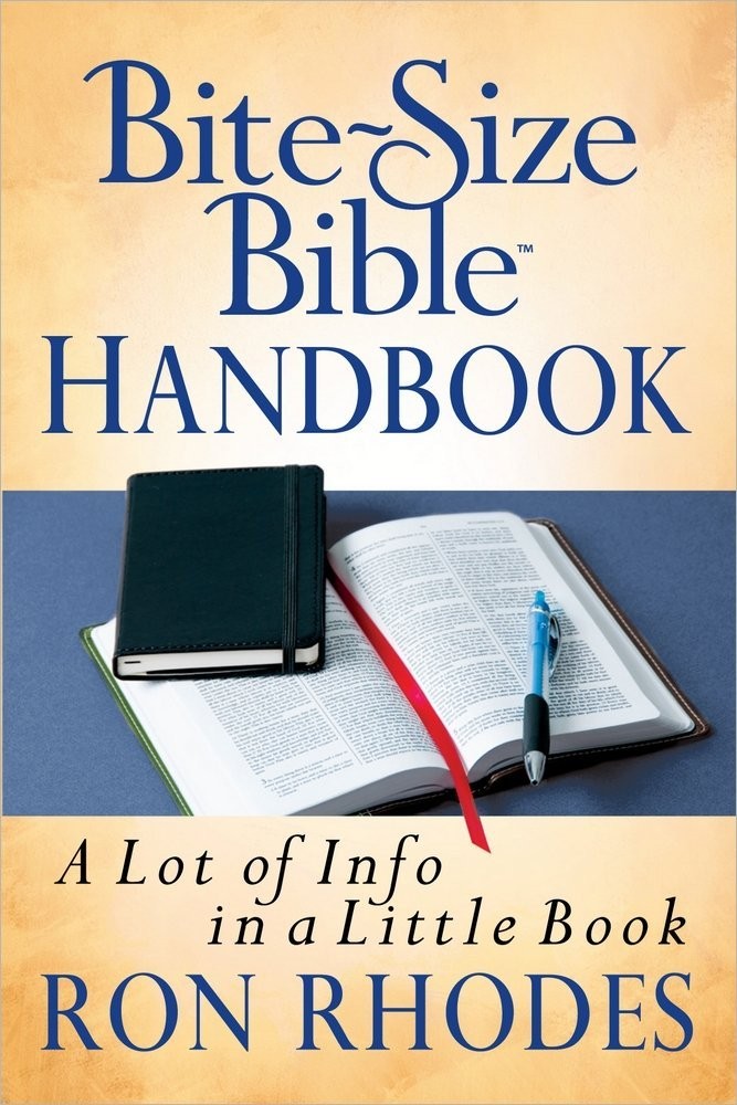 Bite-Size Bible Handbook: A Lot of Info in a Little Book – paperback Rhodes,…