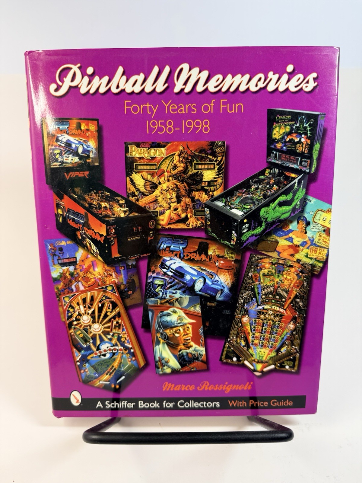 Pinball Memories Book: 1958-1998. Hardback – Marco Rossignoli – 2003
