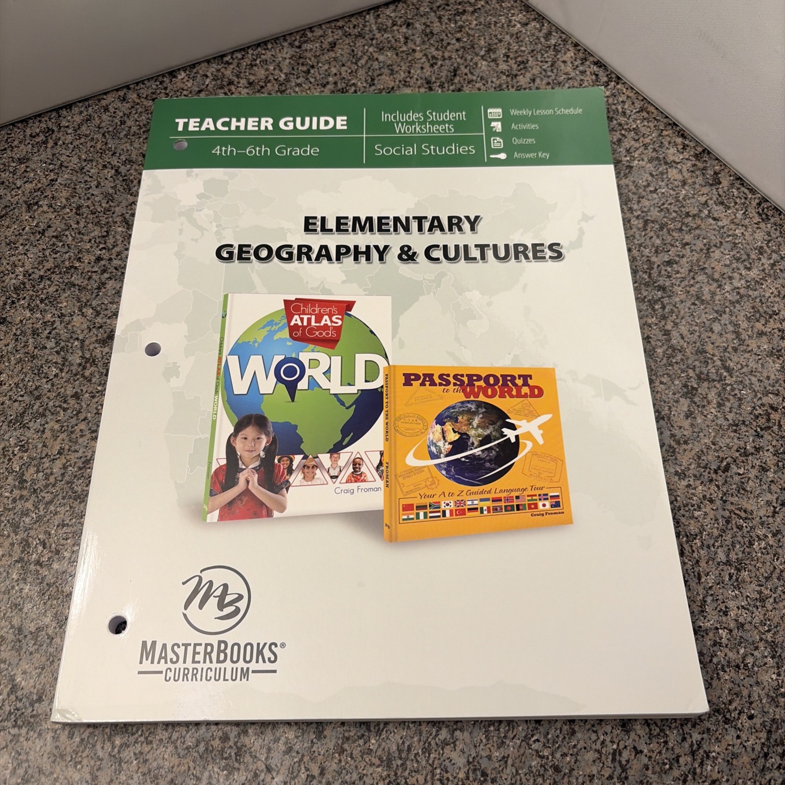 Masterbooks Elementary Geography & Cultures (Teacher Guide) by Froman (2024)