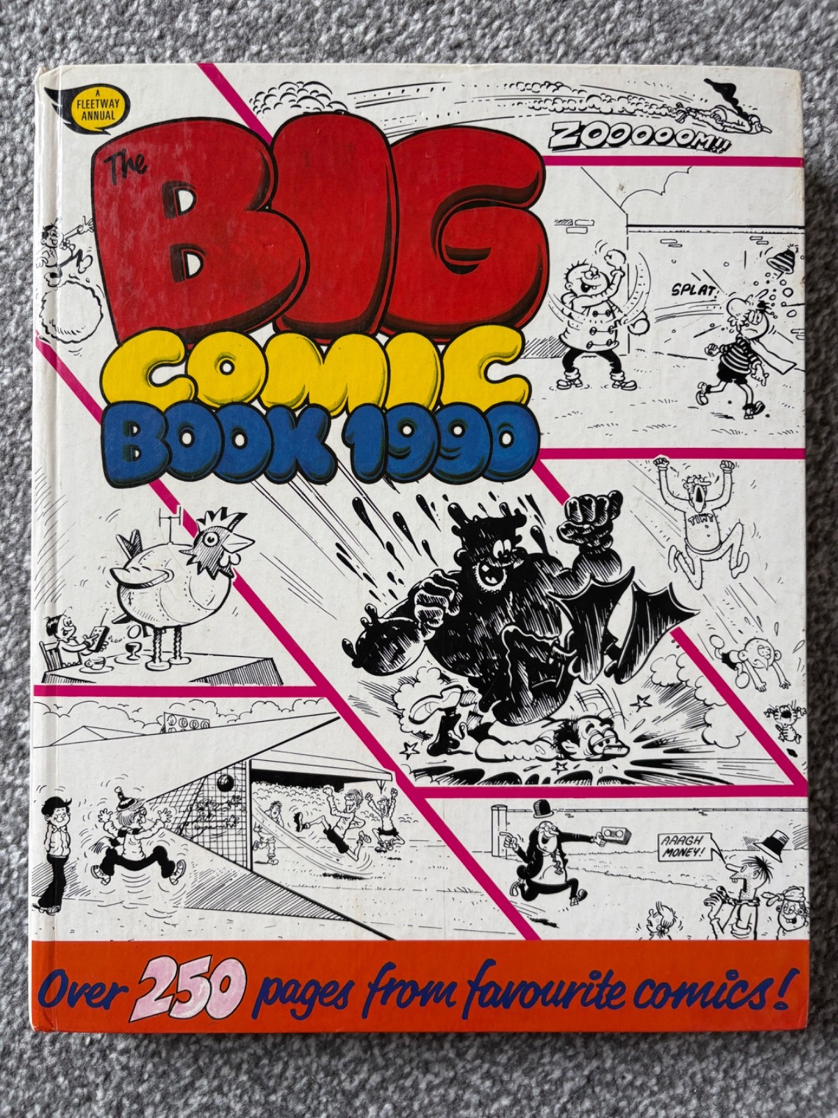 THE BIG COMIC BOOK 1990 – BUSTER, WHIZZER AND CHIPS, WHOOPEE (1989) 256 PAGES