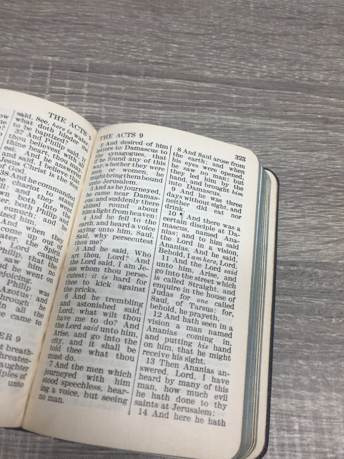 New Testament Old Testament Prophecy Edition Vintage Bible Ada T. Mill Inscribed