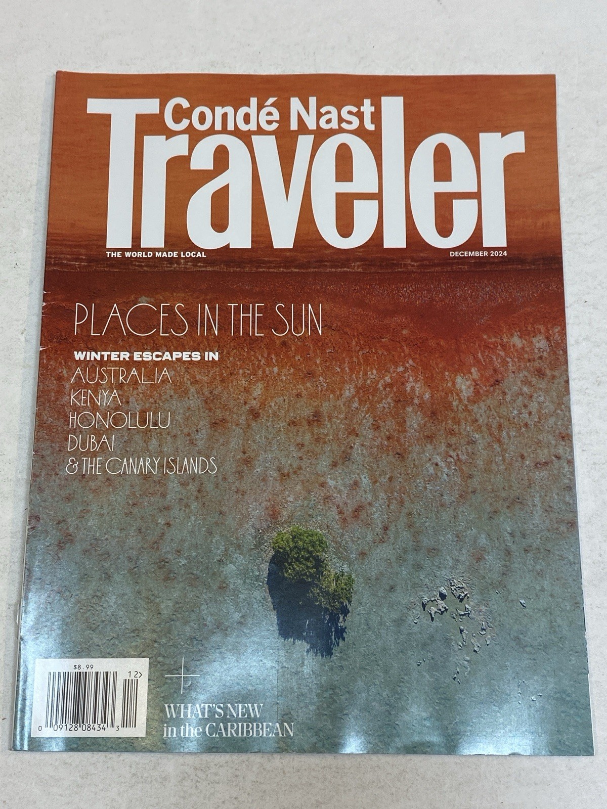 Conde Nast Traveler Magazine Dec 2024 Places in Sun Winter Caribbean Dubai Kenya