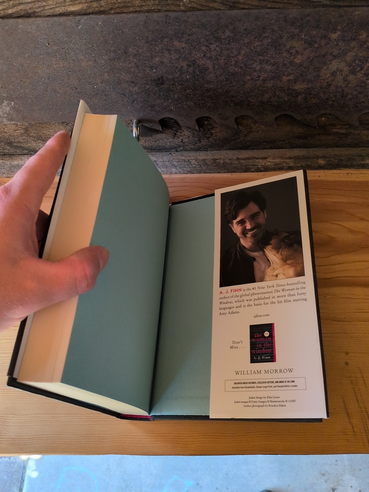 End of Story A.J. Finn Hardcover 1st Edition 1st Print 2024 Mystery Thriller