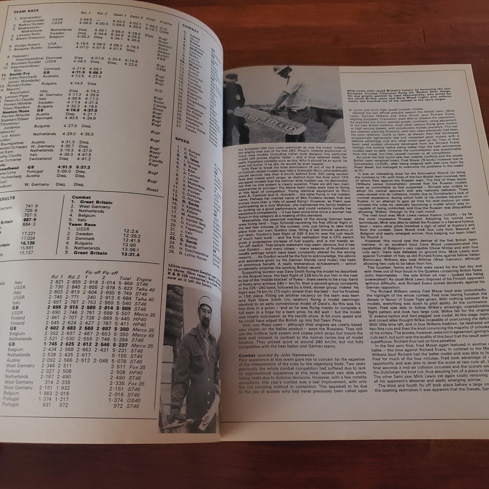 1977 OCTOBER – AERO MODELLER OXY-BUTANE SOLDERING HINTS VINTAGE MAGAZINE