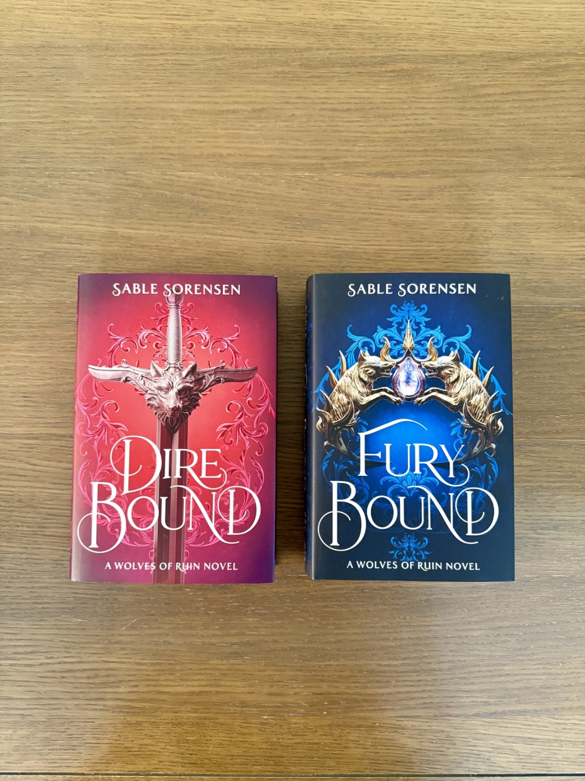 *SIGNED* Wolves of Ruin – Dire Bound + Fury Bound – Sable Sorensen