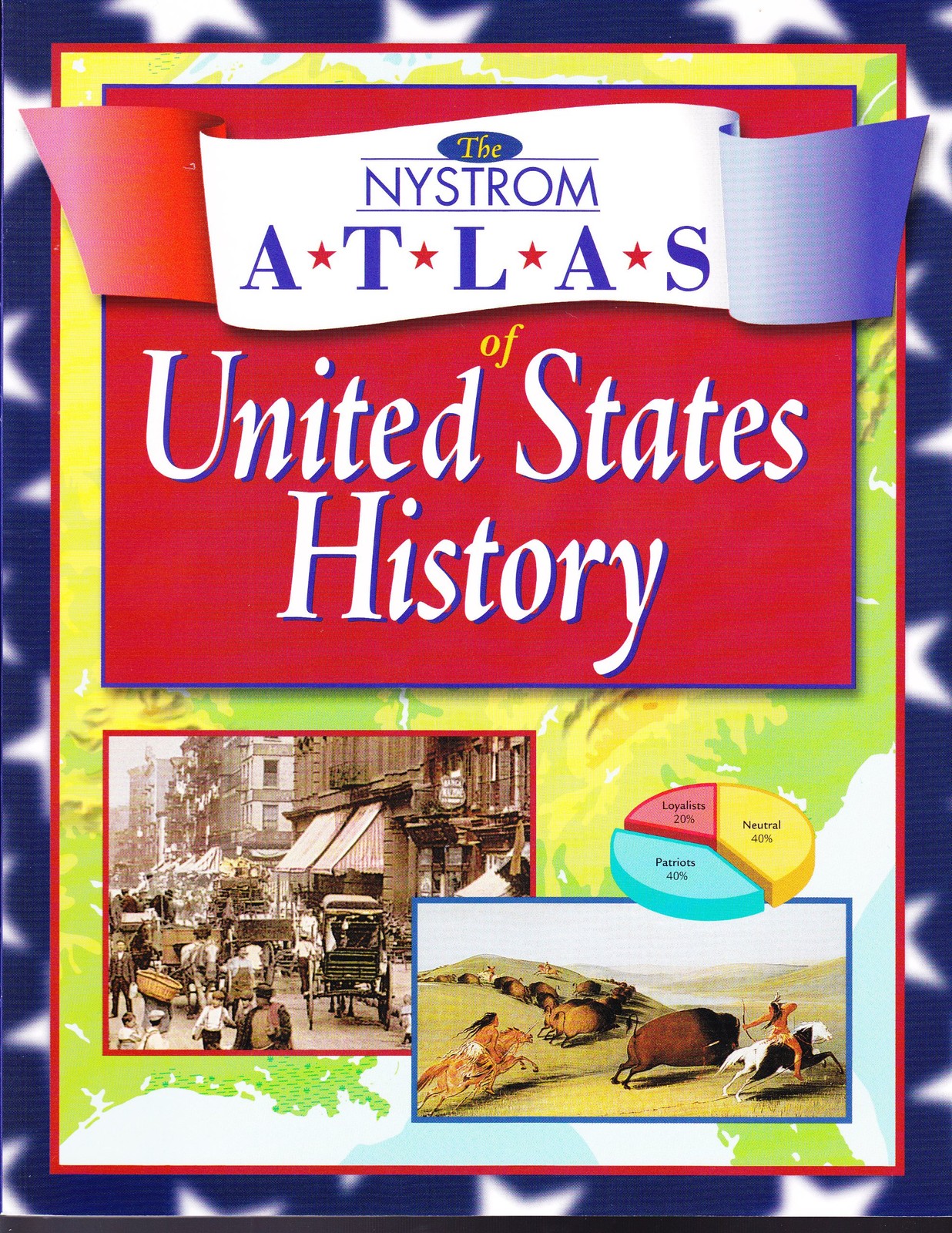The Nystrom Atlas of United States History – paperback Betty B. Franks|Jacqu…