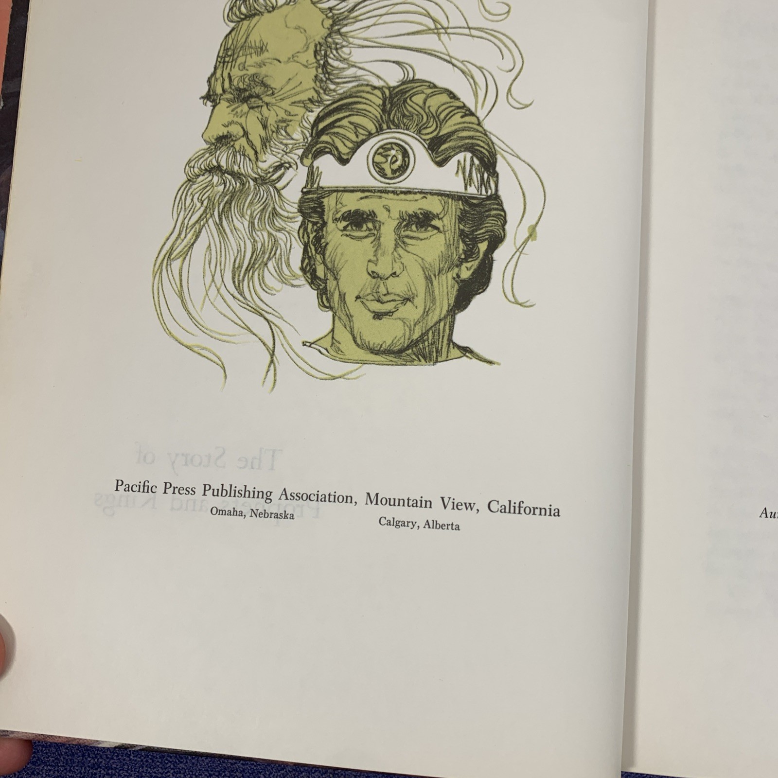 Prophets and Kings Ellen G White 1943 Illustrated Hardcover Religious History