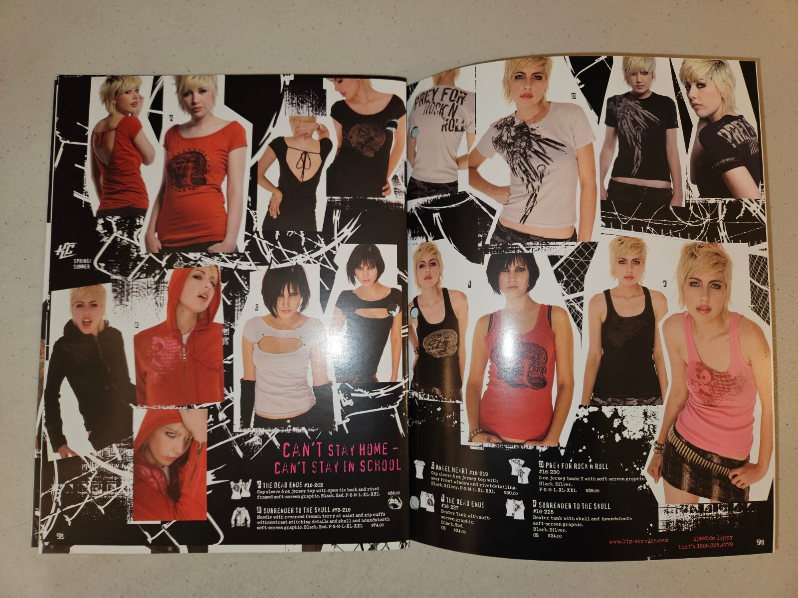 Kill City vintage Fashion Catalog (Wholesale Spring / Summer 2006) 32 pages