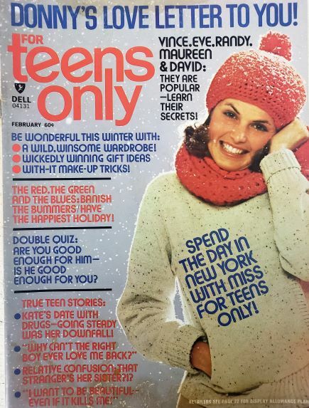 Teens Only Donny Osmond, David Cassidy Vince Van Patten, Eve Plumb, Randy Manto
