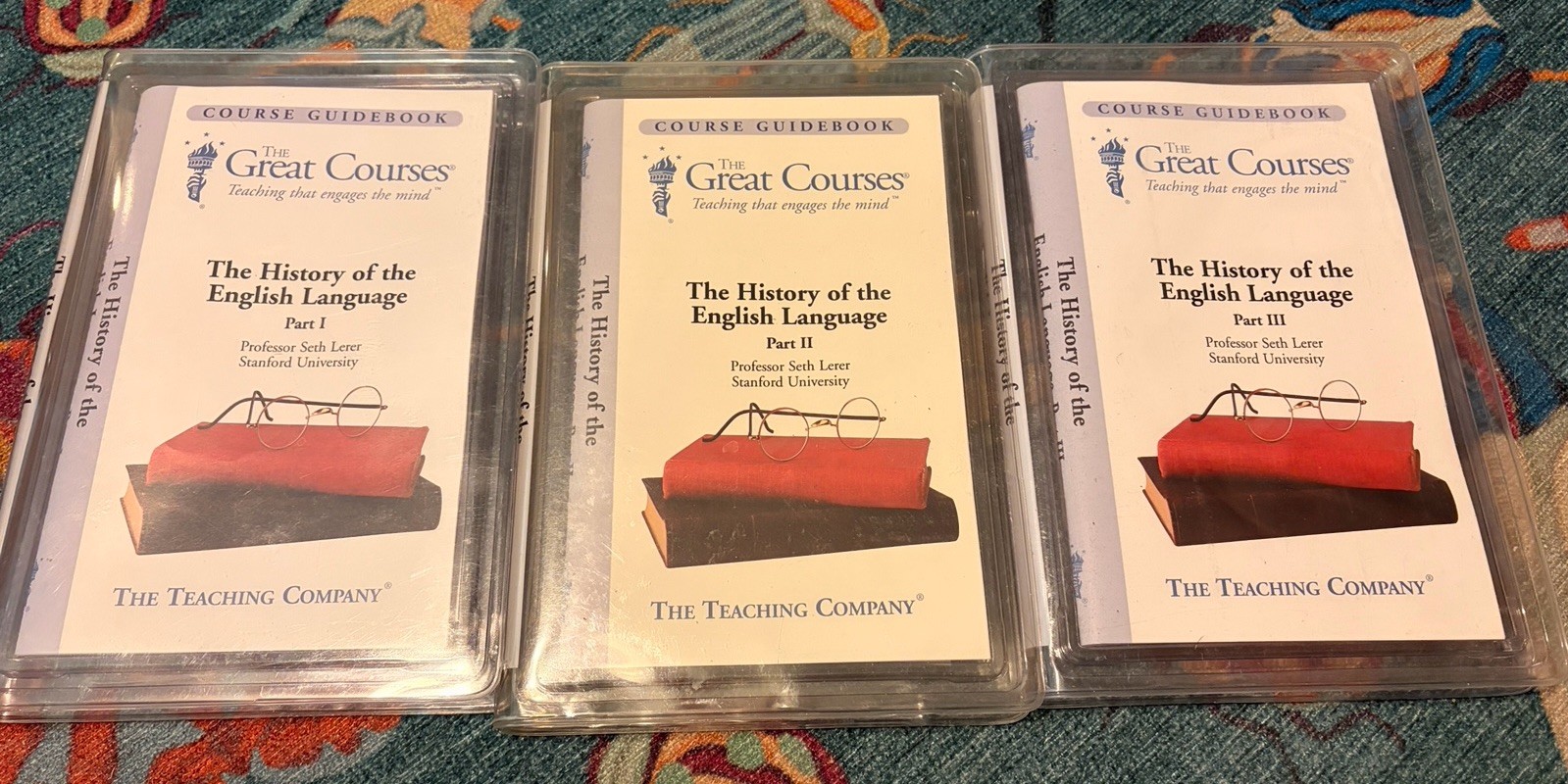 Teaching Company THE HISTORY OF ENGLISH LANGUAGE Great Courses Parts 1-3, 18DVDs