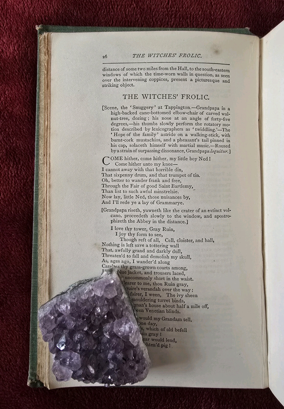 Antique Book INGOLDSBY LEGENDS By T. Ingoldsby 1882 Ghost Stories Myths Legends