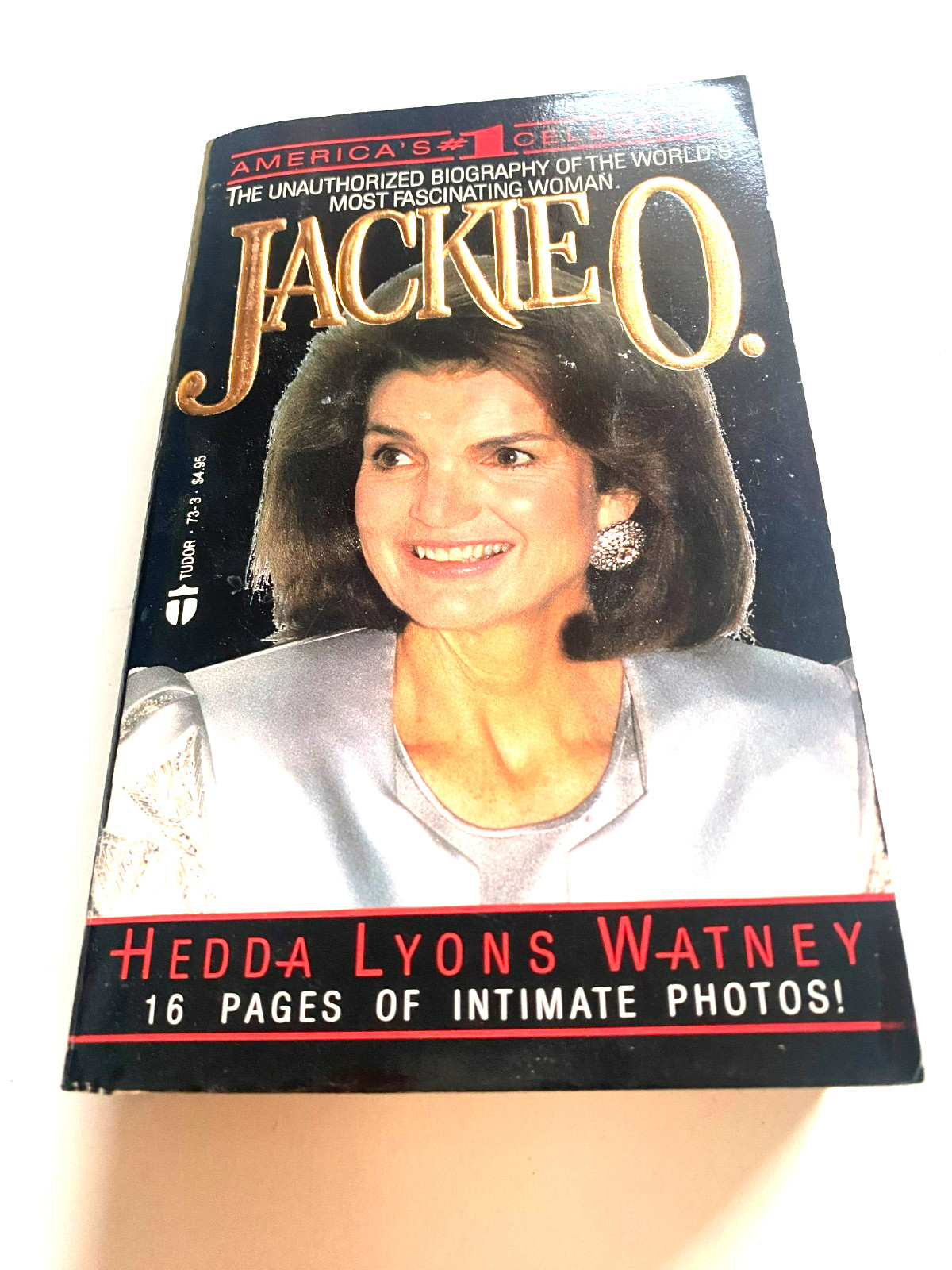 RARE 1ST EDITION! Jackie O. by Hedda L. Watney (1990, Paperback) GREAT