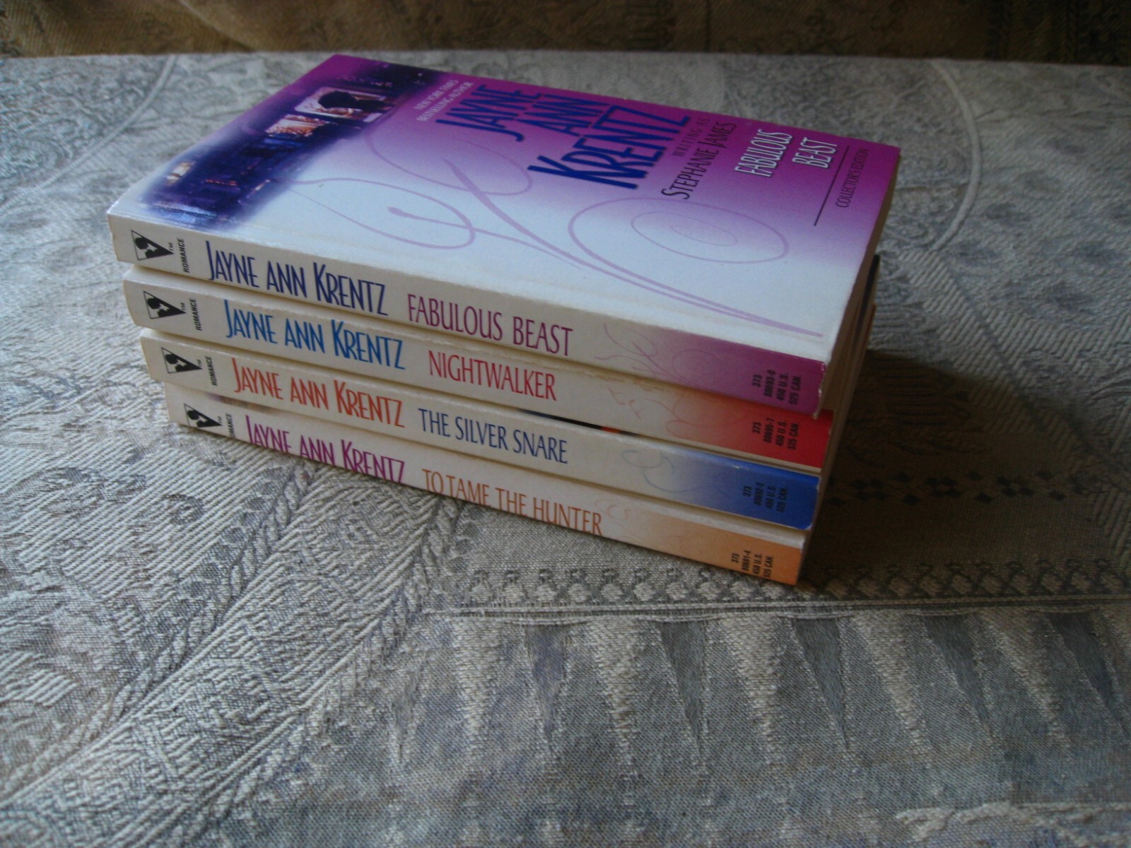 4 books Jayne Ann Krentz write as Stephanie James – paperback