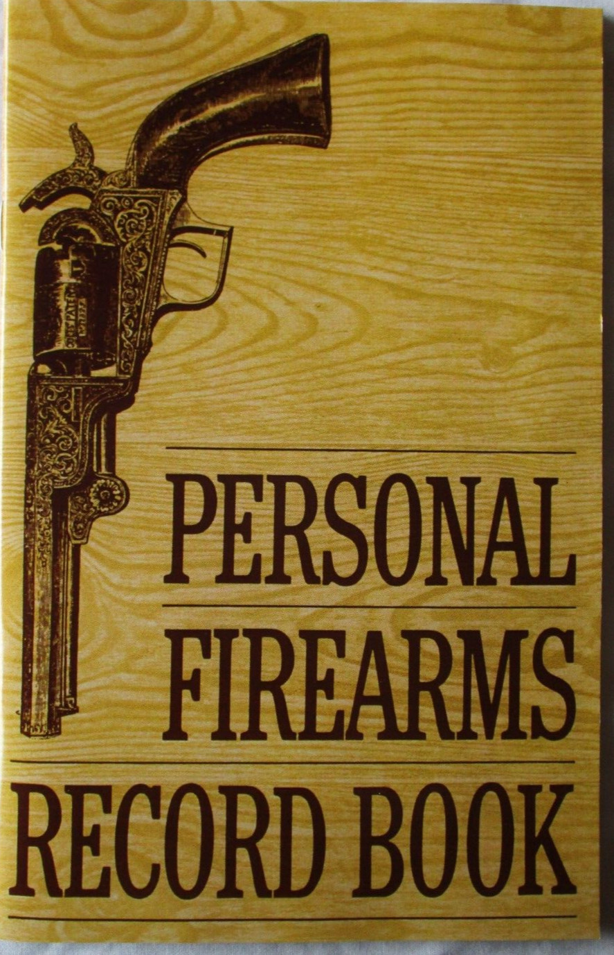 Personal Firearms Record Book by PFRB