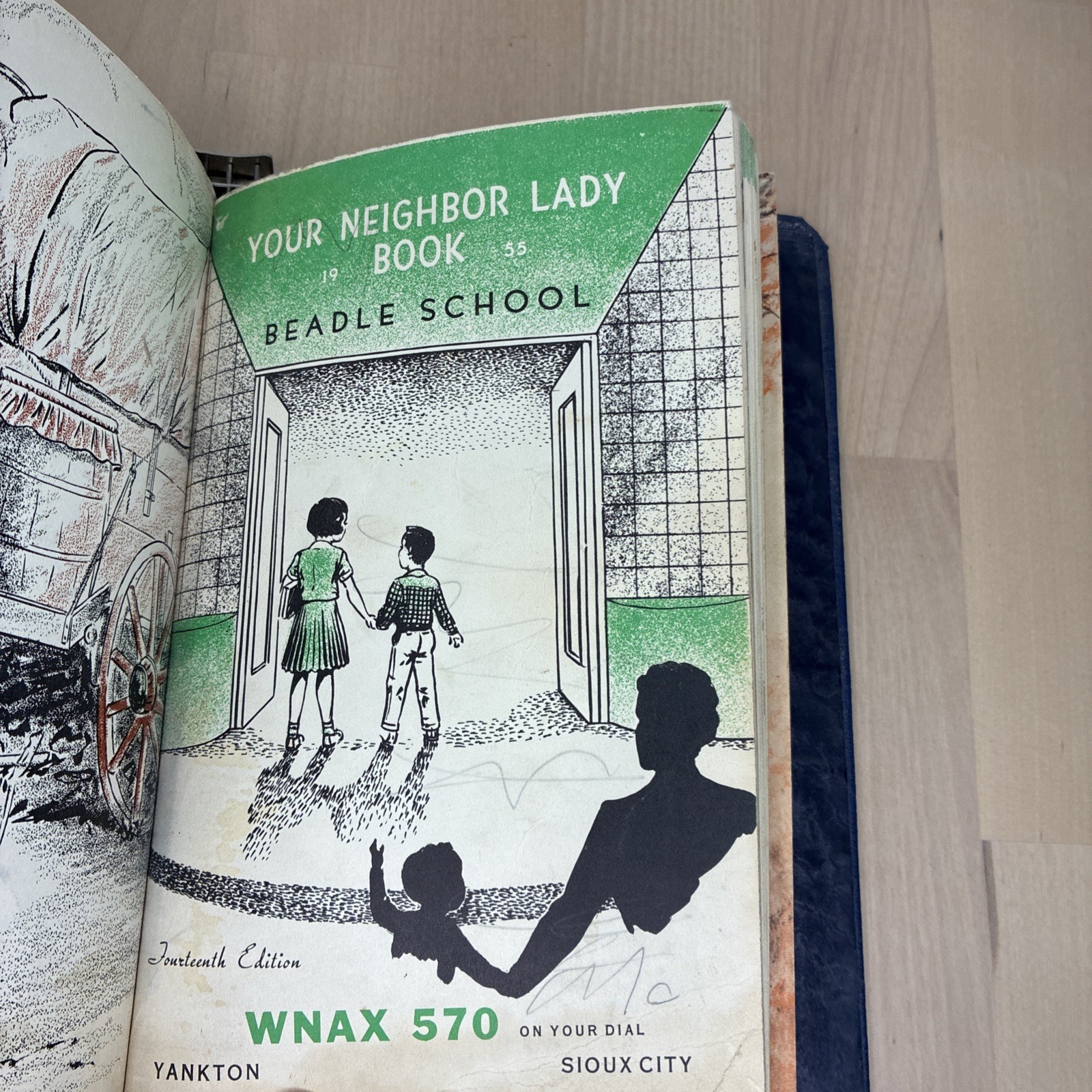 WNAX Yankton SD Your Neighbor Lady Books 1947-50s Lot of 14 in 3 binders