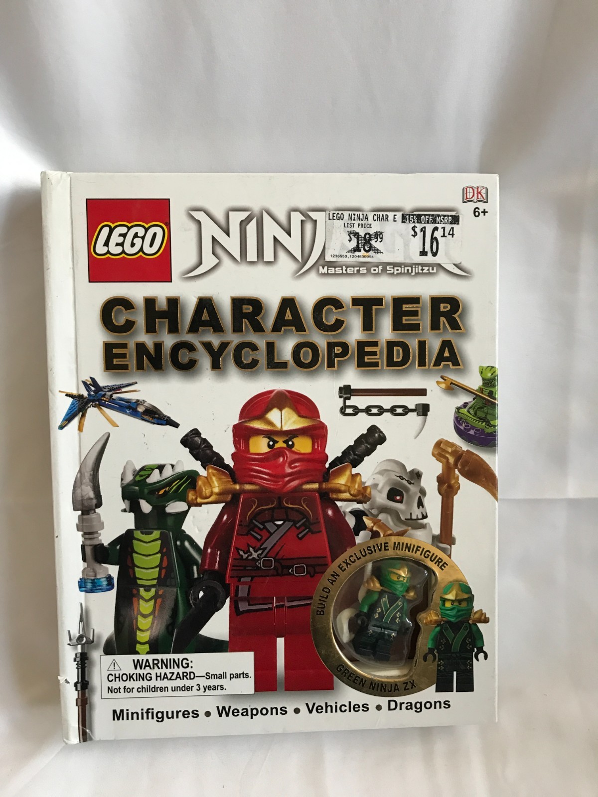 LEGO NINJAGO : Character Encyclopedia With Figure