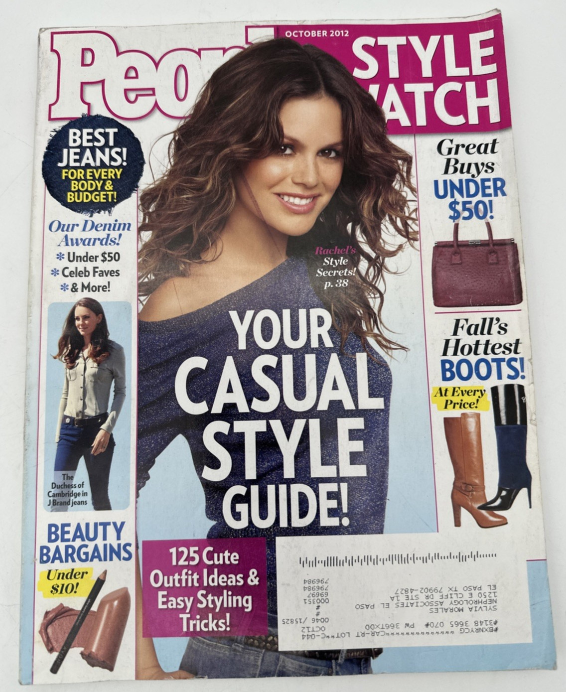 People StyleWatch October 2012 Rachel Bilson Princess Kate Middleton Good