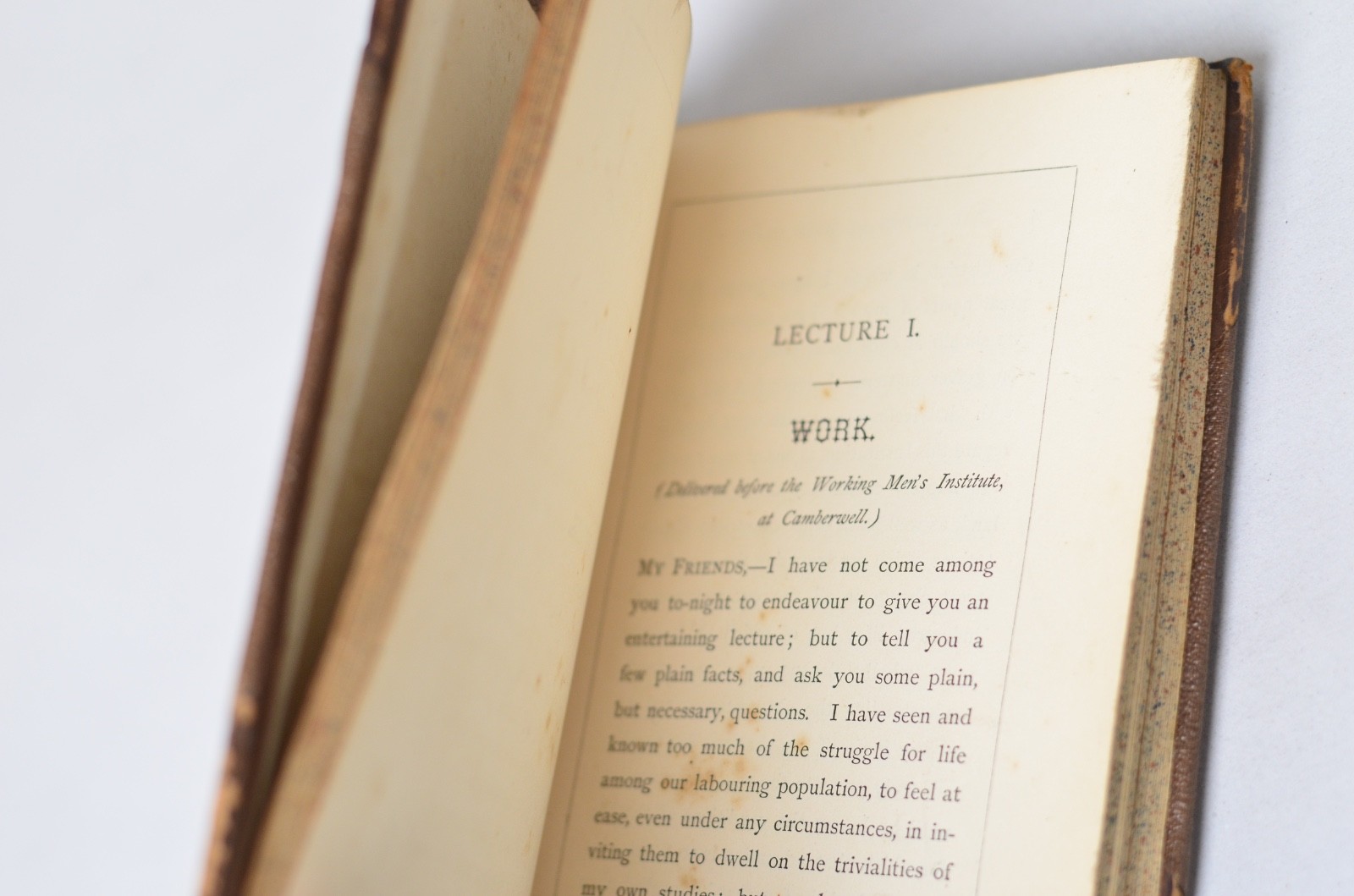 Antique Early Printing The Crown of Wild Olive by John Ruskin 1866