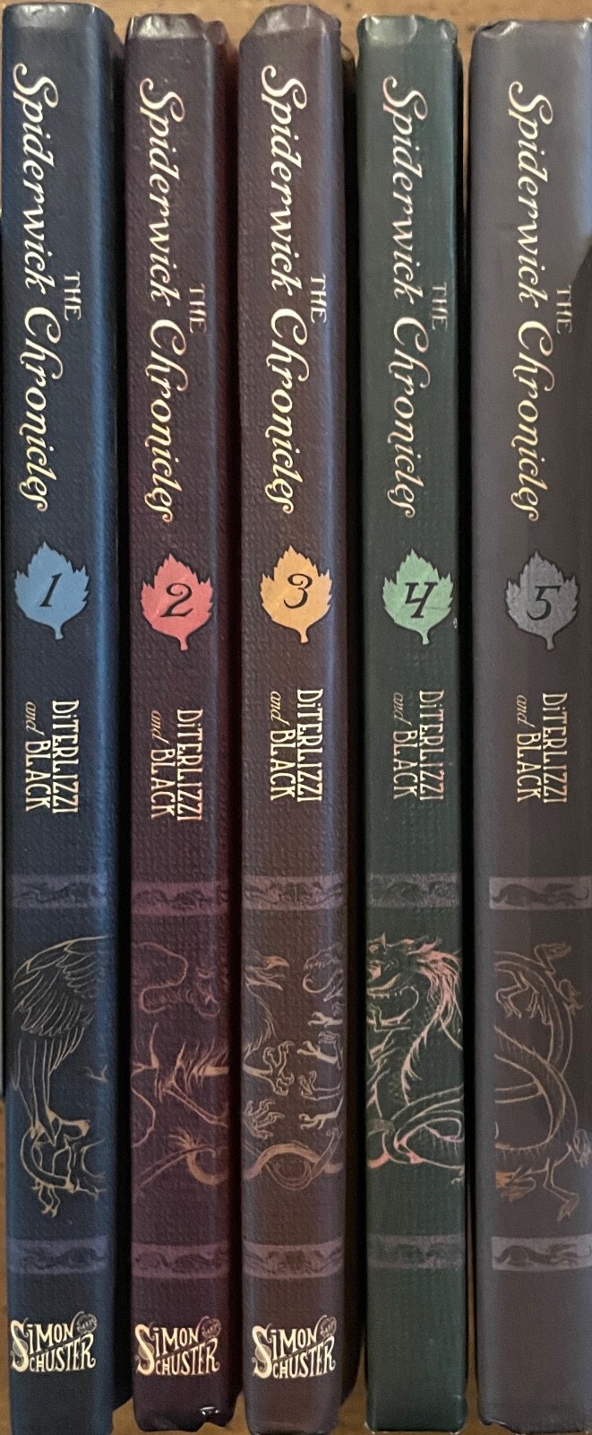THE SPIDERWICK CHRONICLES HARDCOVER BOOK SET BOOKS 1-5 ~ DiTERLIZZI AND BLACK