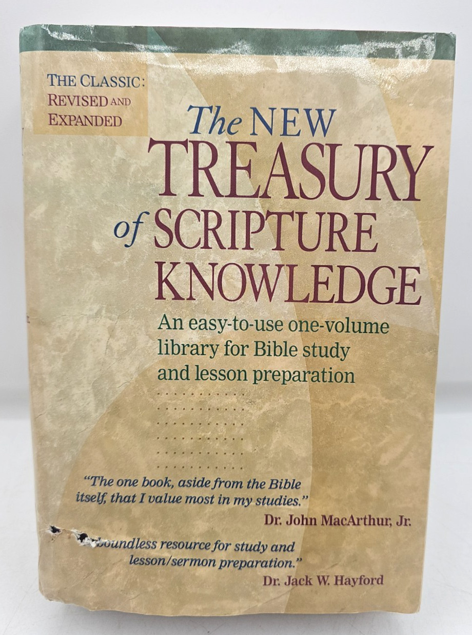 The New Treasury Of Scripture Knowledge Jerome H. Smith Revised Expanded HC