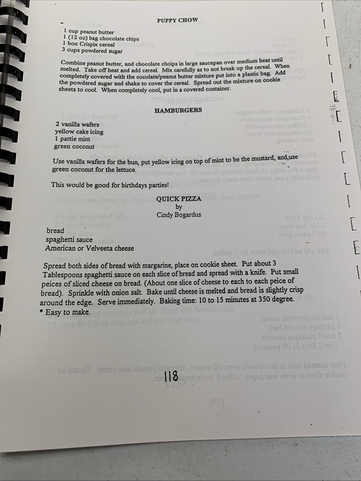 H.I.P.P.Y family Favorites Cook Book. 97/98 Harrison Arkansas 118 Pages