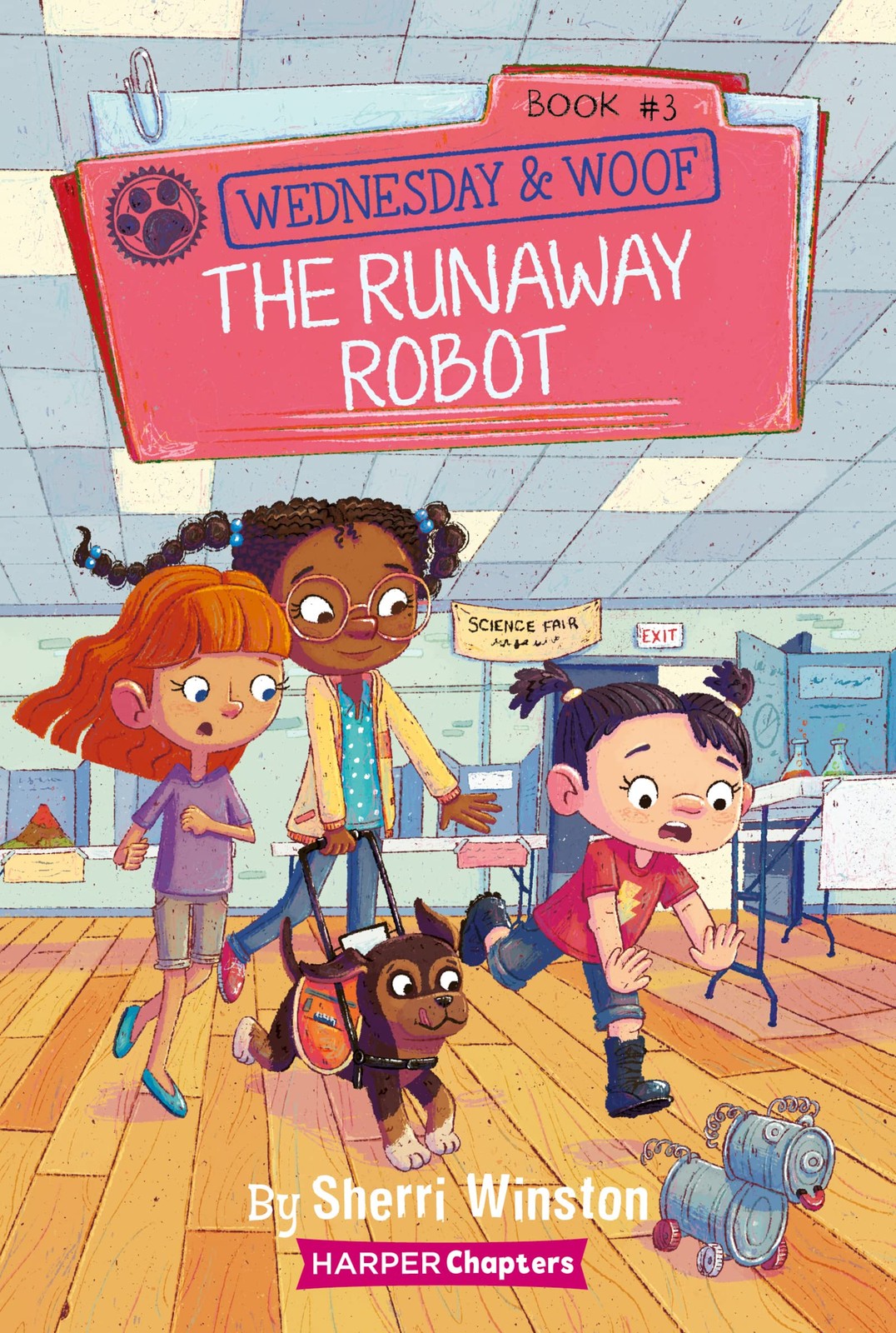 Wednesday and Woof #3: The Runaway Robot – Winston, Sherri|Jose, Gladys – Go…