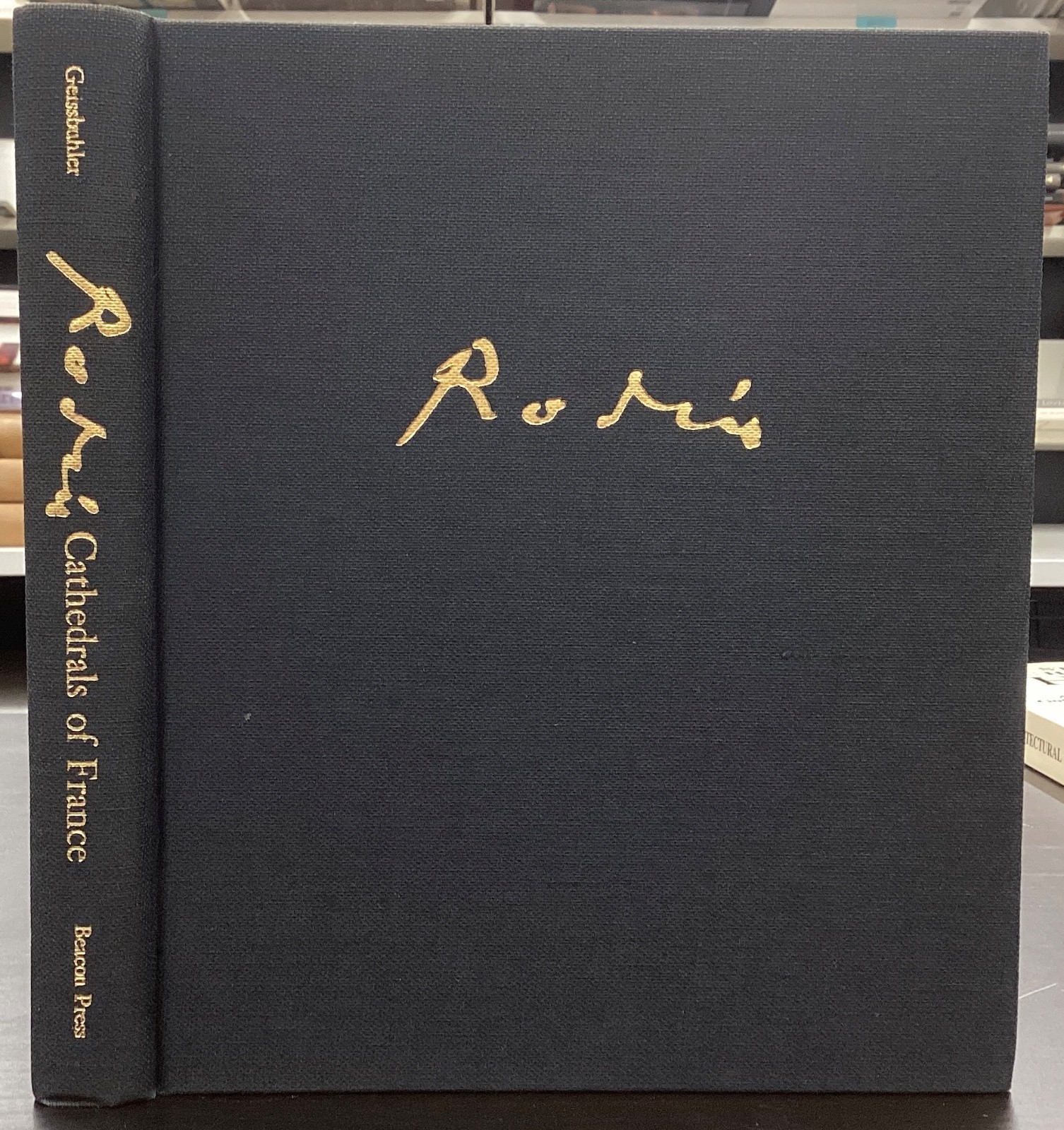 1965 Cathedrals of France by Auguste Rodin Beacon Press