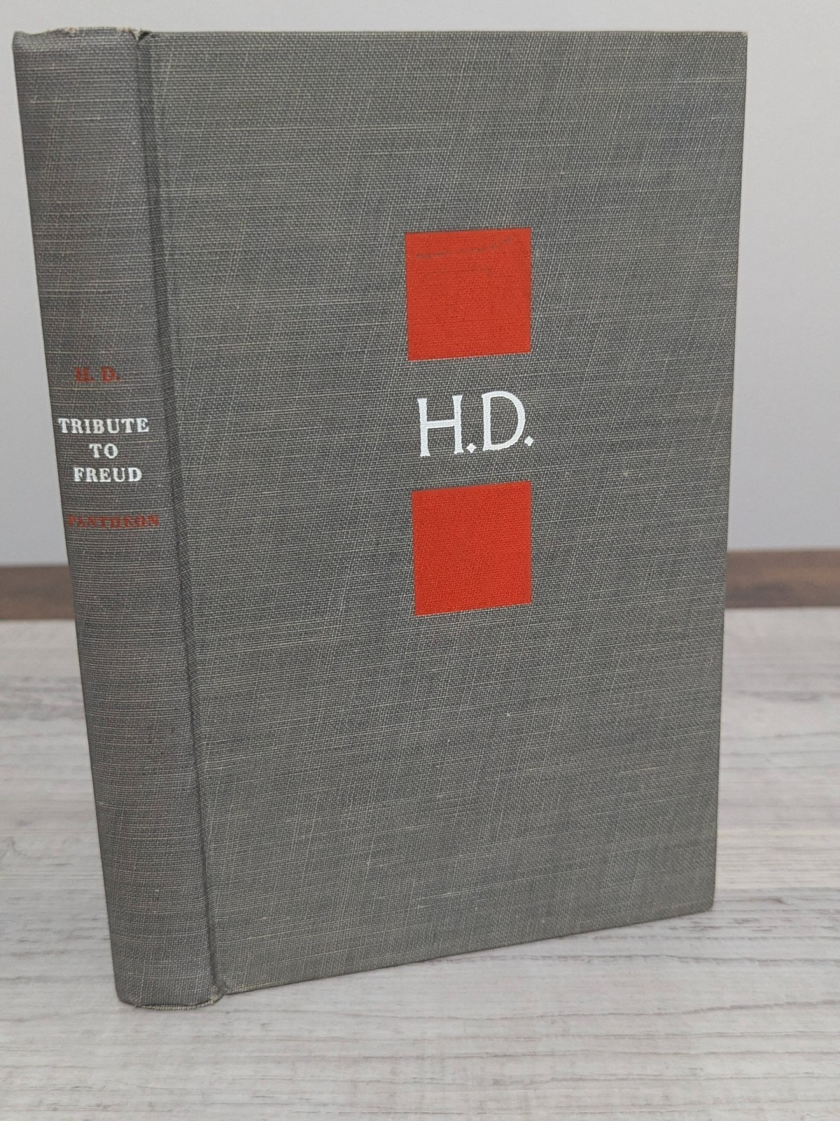 Tribute to Freud; by H.D. – HC/VG/vintage/1956