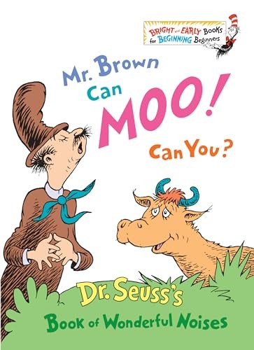 Mr. Brown Can Moo! Can You? – Hardcover By Dr. Seuss – GOOD