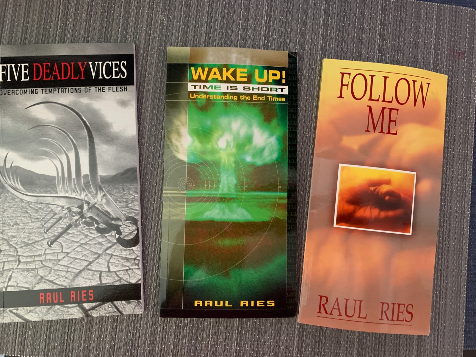 RAUL RIES 3 books as shown paperback