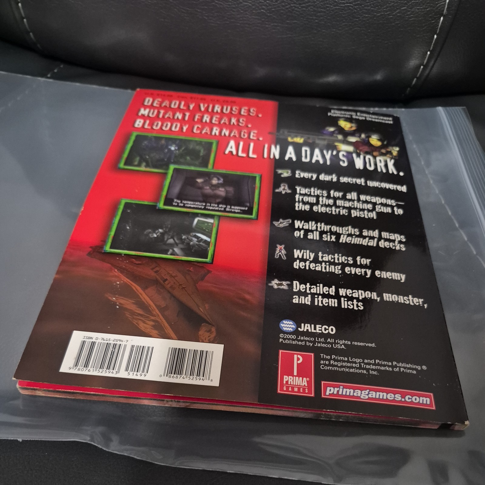 Carrier Prima’s Official Strategy Guide Games Walkthrough Jaleco Matthew K Brady