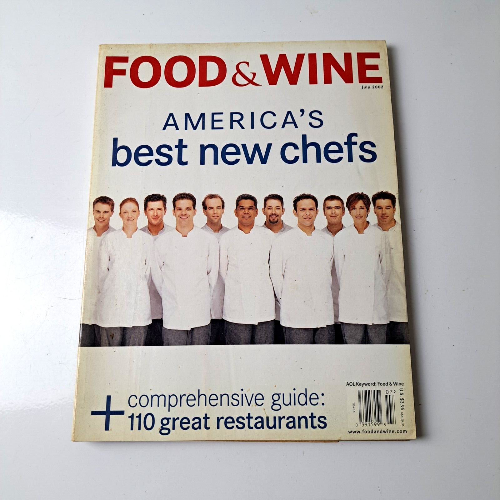 Food and Wine Magazine Americas Best Chefs Issue Restaurant Guide July 2002