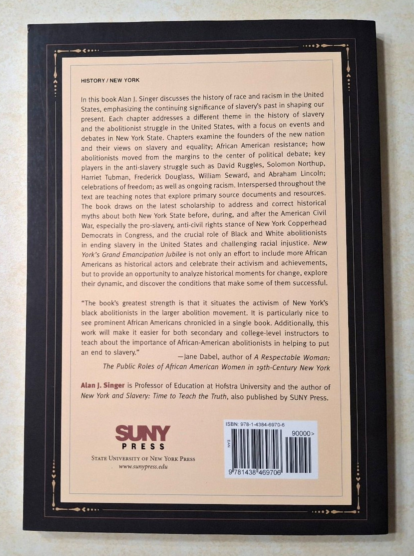 New York’s Grand Emancipation Jubilee NY History Slavery Abolition Civil War