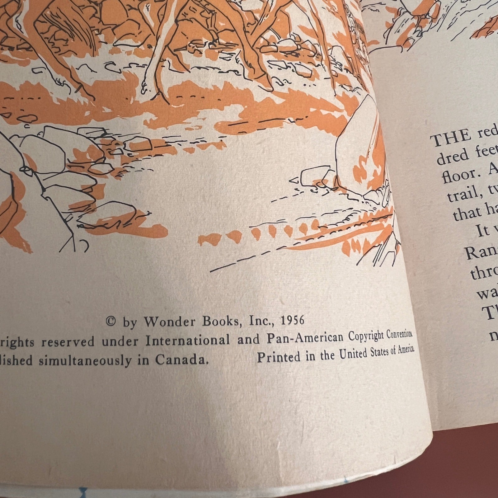 Adventures of the Range Rider 1956 Wonder Books Felix Sutton Vintage Western