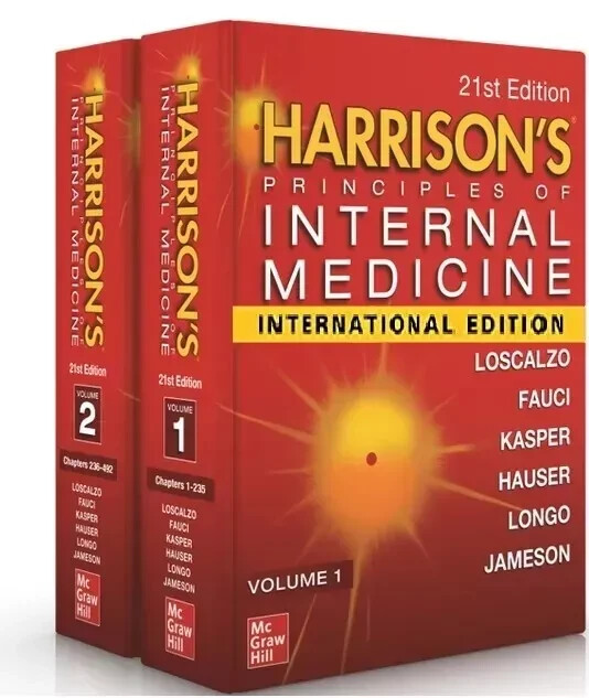 Harrison’s Principles Internal Medicine 21st Ed. Vols 1 & 2 HARDCOVER NEW